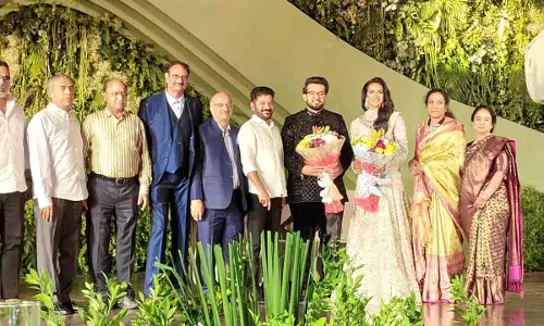 मुख्यमंत्री PV Sindhu के विवाह समारोह में शामिल हुए मुख्यमंत्री PV Sindhu के विवाह समारोह में शामिल हुए