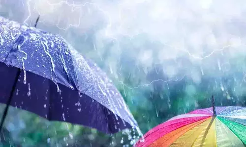 Hyderabad के कुछ हिस्सों में सर्दियों की बारिश हुई