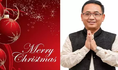 Sikkim के मुख्यमंत्री प्रेम सिंह तमांग ने राज्य के लोगों को क्रिसमस की शुभकामनाएं Sikkim के मुख्यमंत्री प्रेम सिंह तमांग ने राज्य के लोगों को क्रिसमस की शुभकामनाएं