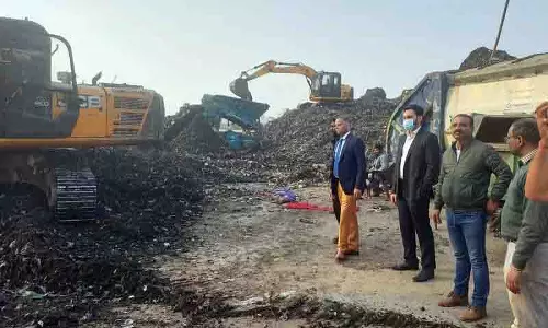 NHAI ने भगतांवाला डंप से प्रसंस्कृत कचरा उठाना शुरू