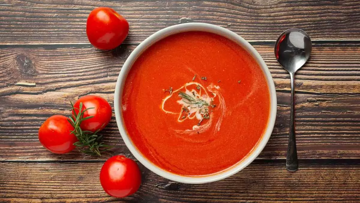 Tomato soup नोट करें रेसिपी