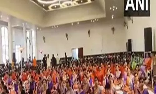 Kurukshetra में हजारों लोगों ने भगवद्गीता का पाठ किया Kurukshetra में हजारों लोगों ने भगवद्गीता का पाठ किया