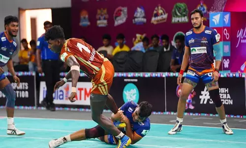 Youth Kabaddi Series: डिविजन 2 के मैचों में एकतरफा मुकाबला Youth Kabaddi Series: डिविजन 2 के मैचों में एकतरफा मुकाबला