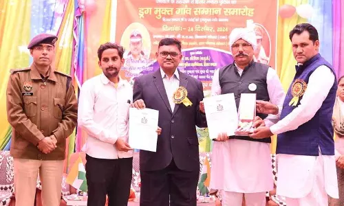 Haryana : जींद में 16 गांव, 6 वार्ड पुलिस द्वारा नशा मुक्त घोषित Haryana : जींद में 16 गांव, 6 वार्ड पुलिस द्वारा नशा मुक्त घोषित
