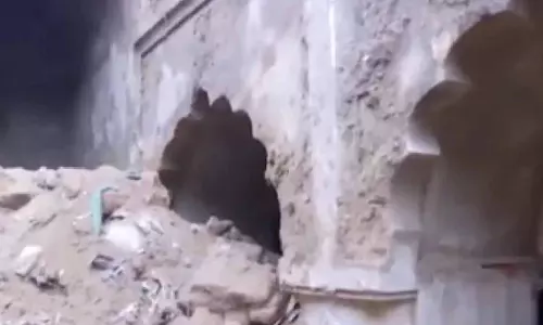 ASI ने संभल में खंडहर हो चुके बांके बिहारी मंदिर की खुदाई जारी रखी