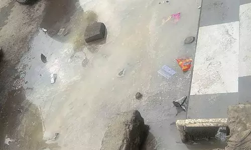 Haryana :  अंबाला में सीवेज ओवरफ्लो से यात्री परेशान