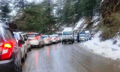 Himachal : 134 सड़कें यातायात के लिए बंद