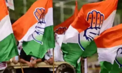 शाह की Ambedkar टिप्पणी के खिलाफ कांग्रेस ने निकाला मार्च