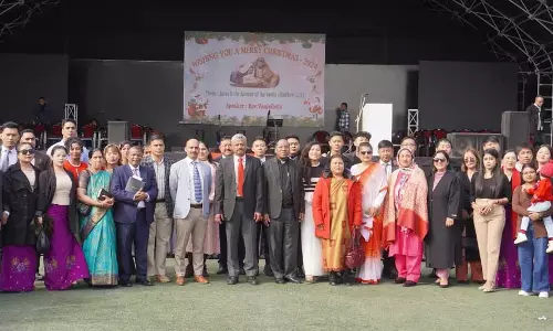 Mizoram में शांति और सामुदायिक भावना के साथ क्रिसमस मनाया गया Mizoram में शांति और सामुदायिक भावना के साथ क्रिसमस मनाया गया