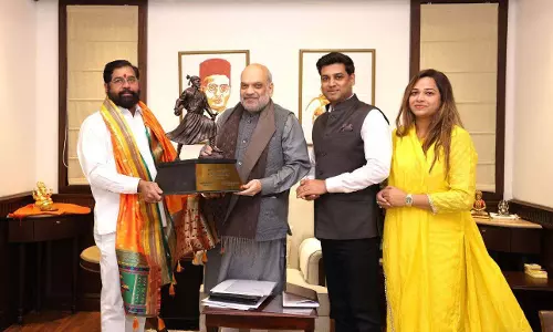 केंद्रीय गृहमंत्री अमित शाह से मिले डिप्टी सीएम एकनाथ शिंदे