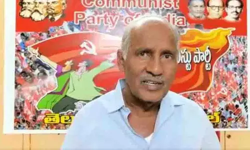 धर्मनिरपेक्षता की रक्षा के लिए राष्ट्र को कम्युनिस्टों की जरूरत: Kunamneni Sambasiva Rao