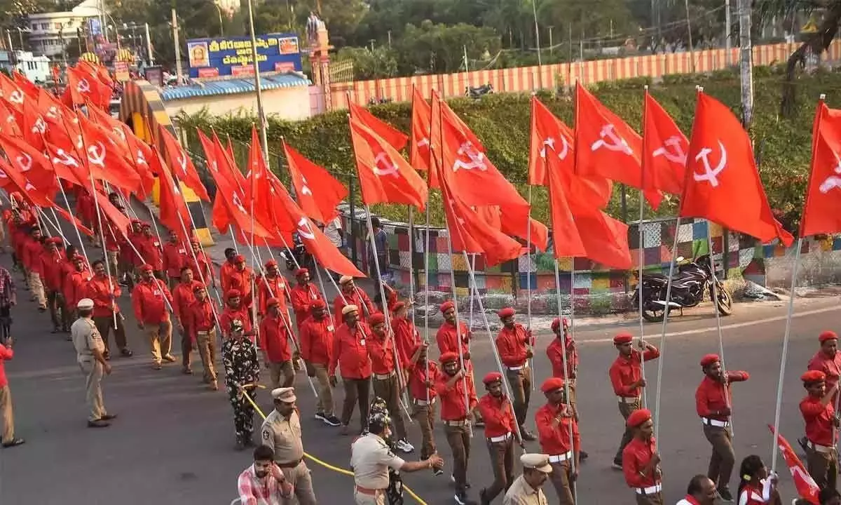 Andhra: सीपीआई ने ओंगोल में शताब्दी समारोह का शुभारंभ किया