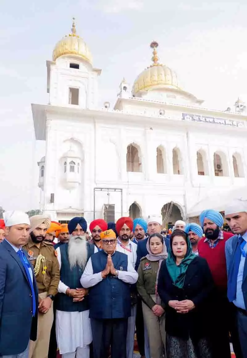 Sahibzadas का बलिदान आने वाली पीढ़ियों को प्रेरित करेगा: राज्यपाल