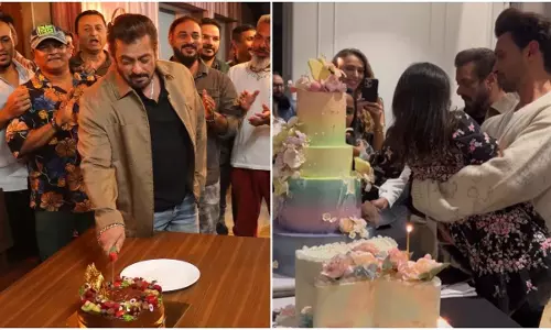 सलमान खान का 59वां जन्मदिन: सिकंदर स्टार ने भांजी आयत के साथ काटा केक सलमान खान का 59वां जन्मदिन: सिकंदर स्टार ने भांजी आयत के साथ काटा केक
