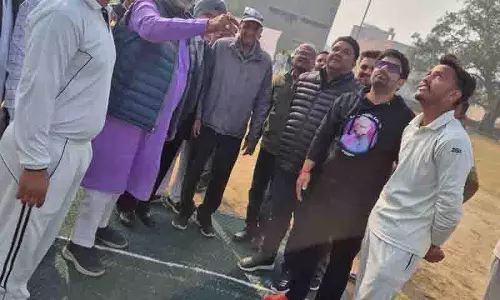 नैशों से दूर, खेलों की और अभियान के तहत Cricket टूर्नामेंट शुरू