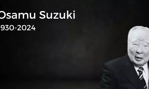 Suzuki Motor कॉर्पोरेशन को चलाने वाले ओसामु सुजुकी का 94 वर्ष की आयु में निधन