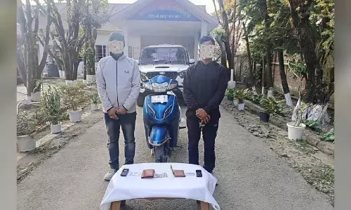 Manipur पुलिस ने जबरन वसूली की गतिविधियों के लिए