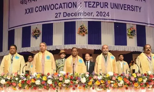 Assam : तेजपुर विश्वविद्यालय ने 22वें दीक्षांत समारोह में 1,363 डिग्रियां प्रदान कीं