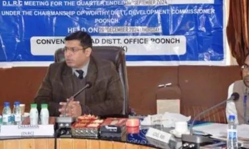 DC पुंछ ने स्वरोजगार योजनाओं को बढ़ावा देने में बैंकों के प्रदर्शन की समीक्षा की