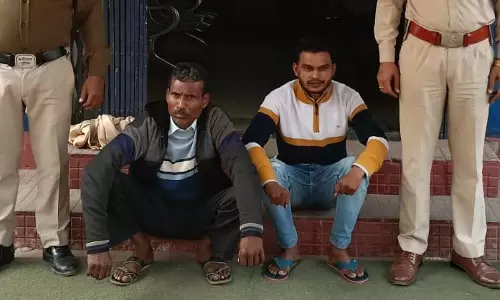 केसीसी लोन के नाम पर ठगी करने वाले दो आरोपी गिरफ्तार