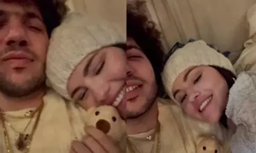 Selena Gomez ने बेनी ब्लैंको के साथ समय बिताया, सगाई की अंगूठी दिखाई