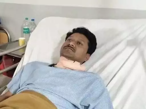 चाइनीज मांझे से युवक घायल, ICU में इलाज जारी