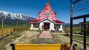 Gulmarg में शिव मंदिर का जीर्णोद्धार