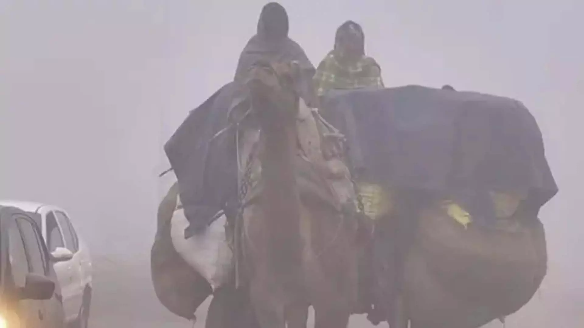 Rajasthan Weather : राज्य के कई हिस्सों में बारिश, ओलावृष्टि