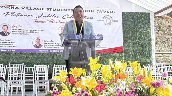 Nagaland : WVSU प्लेटिनम जुबली समारोह जारी