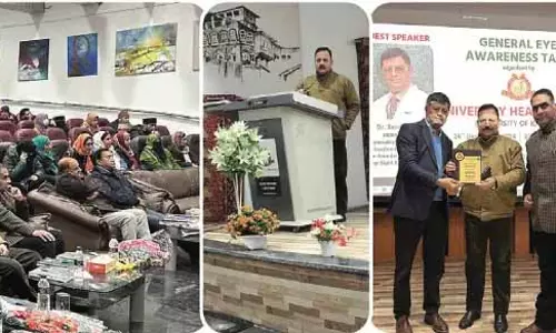 छात्रों के लिए नेत्र जांच शिविर का आयोजन