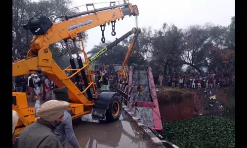 Bathinda बस दुर्घटना में 8 की मौत, 26 घायल