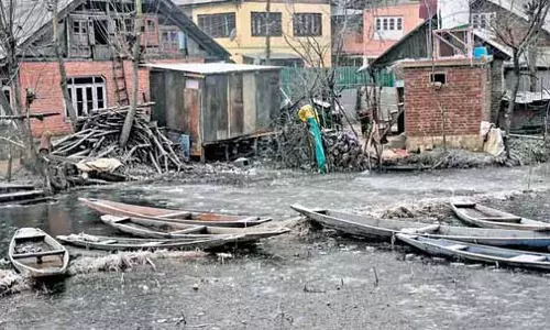 पहली बर्फबारी ने घाटी को शीतकालीन वंडरलैंड में बदल दिया पहली बर्फबारी ने घाटी को शीतकालीन वंडरलैंड में बदल दिया