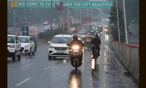 Chandigarh में आज 8.9 मिमी बारिश, ओले गिरने की संभावना