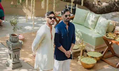 Sunil Shetty ने बेटे अहान के लिए लिखा दिल को छू लेने वाला जन्मदिन नोट
