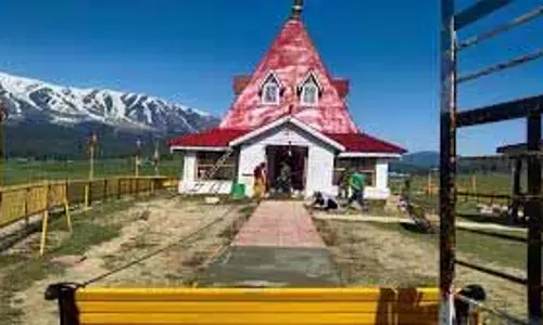 Gulmarg में शिव मंदिर का जीर्णोद्धार