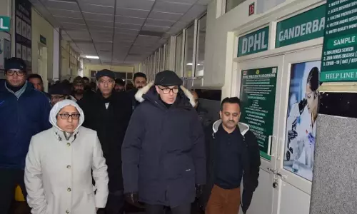CM Omar Abdullah ने तैयारियों का जायजा लेने के लिए गंदेरबल का दौरा किया