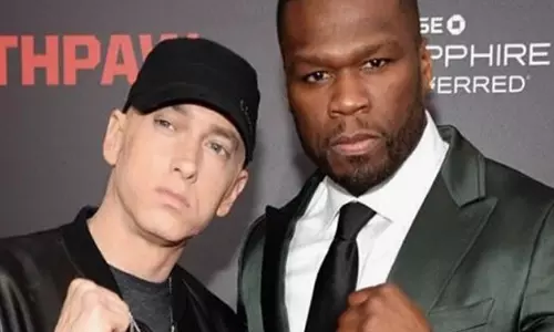 Eminem 50 सेंट के साथ संयुक्त एल्बम पर सहयोग करने के लिए तैयार