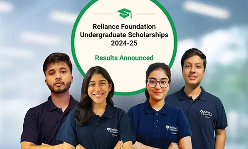 Reliance Foundation अंडरग्रेजुएट स्कॉलरशिप के 2024-25 के परिणाम घोषित Reliance Foundation अंडरग्रेजुएट स्कॉलरशिप के 2024-25 के परिणाम घोषित