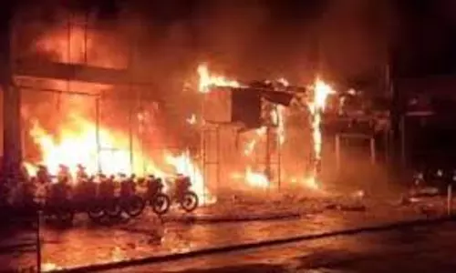 Narnaul: सिविल अस्पताल में शॉर्ट सर्किट से लगी आग, दमकल  ने पाया काबू