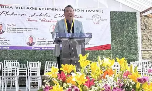 Nagaland : WVSU प्लेटिनम जुबली समारोह जारी Nagaland : WVSU प्लेटिनम जुबली समारोह जारी