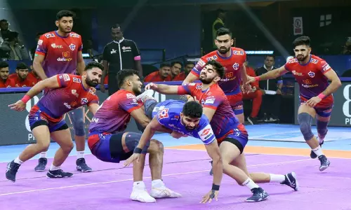 Haryana Steelers ने यूपी योद्धा को हराकर फाइनल में जगह पक्की की Haryana Steelers ने यूपी योद्धा को हराकर फाइनल में जगह पक्की की