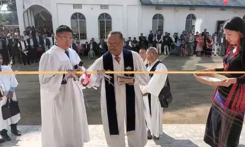 Nagaland :  लोथा बैपटिस्ट चर्च डिफुपर ‘बी’ की नई इमारत का लोकार्पण
