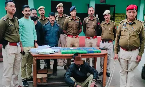 Assam  पुलिस ने बड़े पैमाने पर मादक पदार्थ का भंडाफोड़ करते हुए