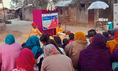 Rajsamand डायरिया और निमोनिया से बचाव के लिए नुक्कड़ नाट द्वारा किया जागरूक