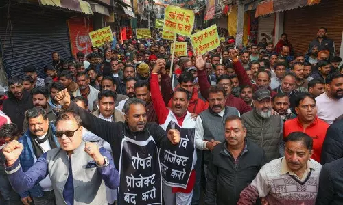 संघर्ष समिति ने रोपवे परियोजना के खिलाफ Katra में बंद 72 घंटे के लिए बढ़ाया