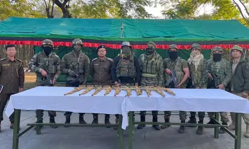 Arunachal : बड़े सुरक्षा अभियान में भारी मात्रा में हथियारों का जखीरा बरामद