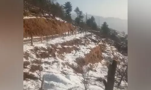 Dharamshala में ठंड का कहर, पर्यटकों को बर्फबारी का इंतजार