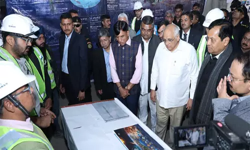 Gujarat CM, केंद्रीय मंत्रियों ने लोथल में राष्ट्रीय समुद्री विरासत परिसर की प्रगति की समीक्षा की