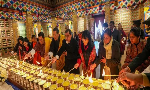 Bhutan में पूर्व भारतीय प्रधानमंत्री मनमोहन सिंह के लिए राष्ट्रीय प्रार्थना समारोह आयोजित