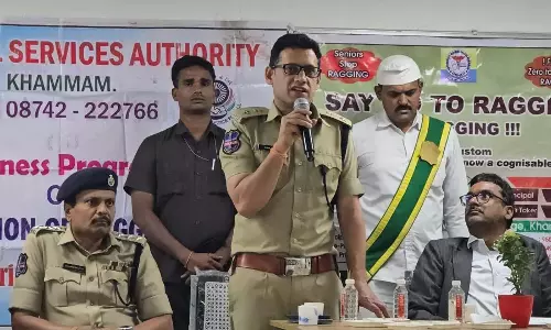 Police ने पाया कि खम्मम में संपत्ति अपराध और महिलाओं पर अपराध बढ़े